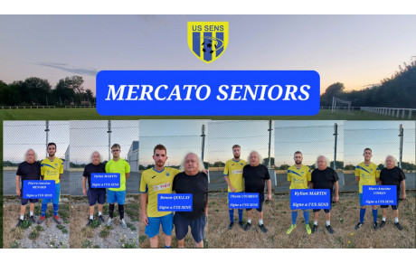 MERCATO Séniors 