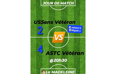 Reprise des Matchs en Vétérans 